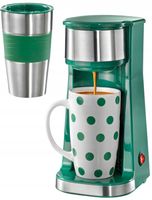 EKSPRES DO KAWY +2 KUBKI KAWIARKA PRZENOŚNY PRZELEWOWY TURYSTYCZNY ZIELONY