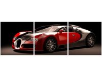 OBRAZ CZERWONE BUGATTI VEYRON