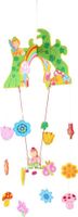 Karuzela Mobil Zawieszka nad łóżeczko Ogród Wróżek kolorowa dużo detali