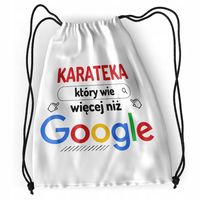 Plecak Dla Karateki Sportowy Szkolny Worek Z Nadrukiem Ze Zdjęciem