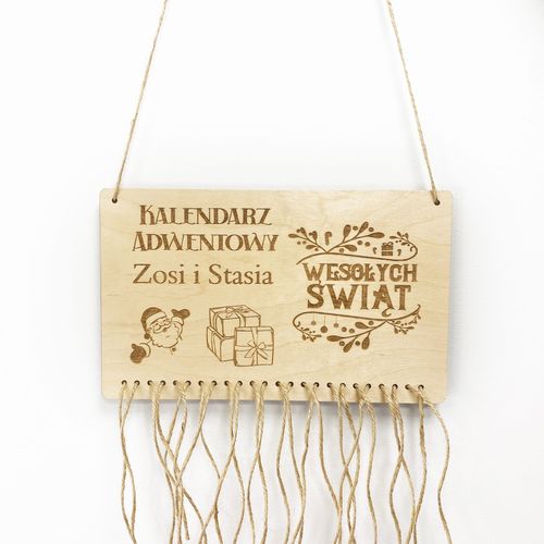 KALENDARZ ADWENTOWY z grawerem dla dziecka  BAZA  12 na Arena.pl