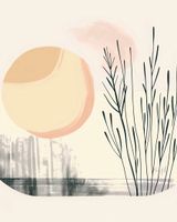 Plakat 40x50cm Pastelowy Wschód