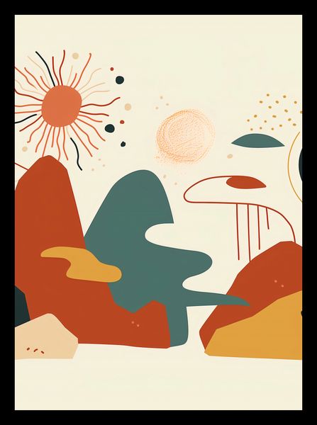 Plakat 40x55cm Kosmos Barw zdjęcie 2