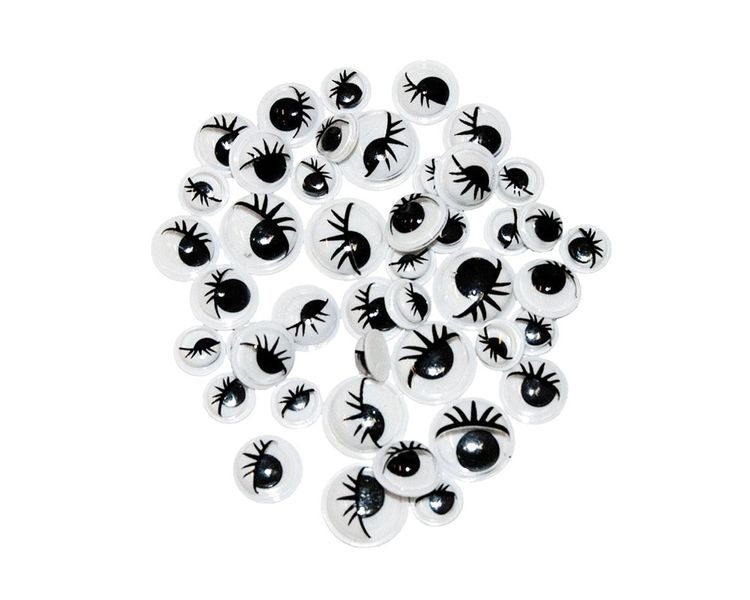 RUCHOME OCZKA SAMOPRZYLEPNE 6,8,10MM RO14 BREWIS zdjęcie 2