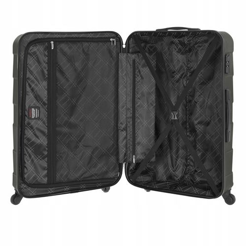 Duża Twarda WALIZKA Podróżna Bagaż REJESTROWANY Pojemna TORBA XXL 4 KÓŁKA na Arena.pl