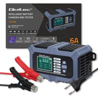 Prostownik tester z ładowarką 6A 12V 24V z funkcją naprawy LifePO4 GEL