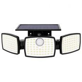 NAŚWIETLACZ LED SOLARNY 500 LM 5W Z CZUJNIKIEM ZMIERZCHU IP44