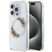 Etui Guess do iPhone 15 Pro Max, Przezroczysty