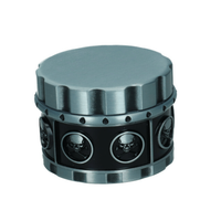 młynek metalowy carribean 4 części 63 mm