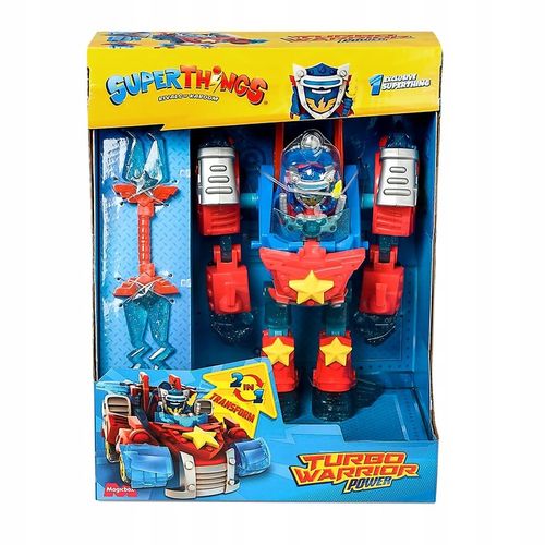 SUPERTHINGS Super Things Zings Turbo Warrior Power Robot Auto Transformer na Arena.pl