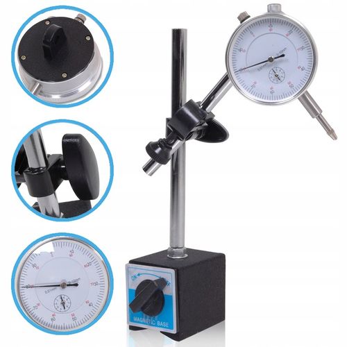 CZUJNIK ZEGAROWY + STATYW MAGNETYCZNY SPRAWDZANIA BICIA TARCZ HAMULCOWYCH na Arena.pl