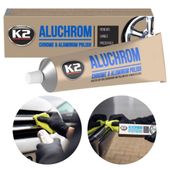 K2 Aluchrom 120g Pasta do Polerowania Chromu Aluminium Metali Szlachetnych