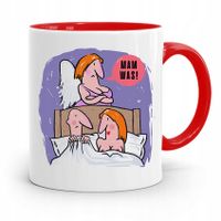 Kubek Czerwony Teściowej Mam Was! Prezent Z Nadrukiem Ze Zdjęciem