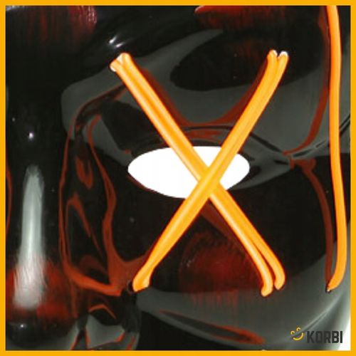 ŚWIECĄCA MASKA LED PURGE NOC OCZYSZCZENIA LEDOWA PRZEBRANIE HALLOWEEN na Arena.pl