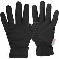 2X MIL-TEC RĘKAWICZKI ZIMOWE SOFTSHELL 3M THINSULATE DOTYKOWE CZARNE XXL