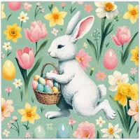 serwetki 3-war. bunny 33cmx33cm 20 szt.