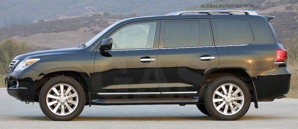 LEXUS LX (LX450 / LX470/ LX570) - Listwy CHROM na drzwi boczne chromowane zdjęcie 5