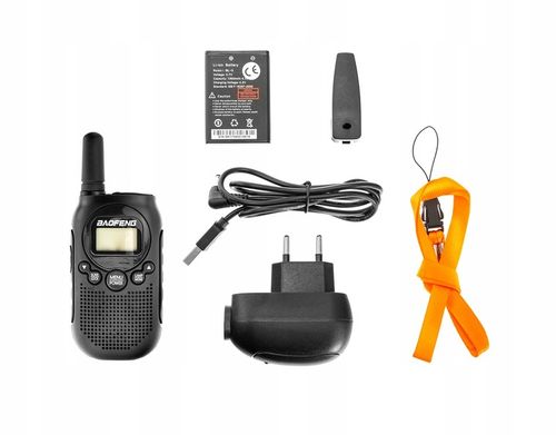 KRÓTKOFALÓWKA 2x WALKIE TALKIE BAOFENG BF-T6 PMR RADIOTELEFON DUŻY ZASIĘG na Arena.pl