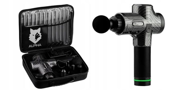 Masażer ALPHA Gun AMG-01 Czarny zdjęcie 10