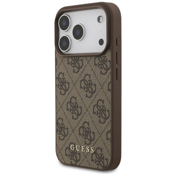 Etui Guess 4G Classic do iPhone 17 Pro brązowy zdjęcie 2