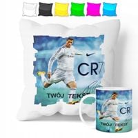 ZESTAW: KUBEK + POSZEWKA - RONALDO CR7 - PREZENT WIELE WZORÓW + IMIĘ