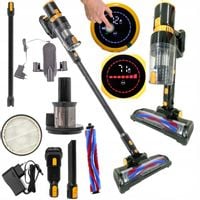 ODKURZACZ PIONOWY BEZPRZEWODOWY 4W1 MD CYKLONOWY 25,9V 45 KPA AKUMULATOROWY