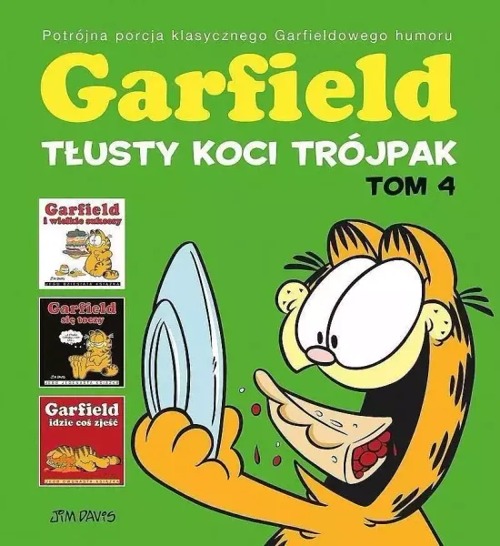 Garfield. Tom 4. Tłusty koci trójpak zdjęcie 1
