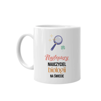 Najlepszy nauczyciel biologii na świecie - kubek na prezent dla nauczyciela