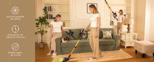 Odkurzacz bezprzewodowy LED ECO 6w1 VACTechPro V15 350W 35000 PA SILNY na Arena.pl