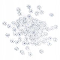 KONFETTI ŚNIEŻYNKI OPALIZUJĄCE 9 MM 80 SZT NIEBIESKIE CEOZ-204 DP CRAFT