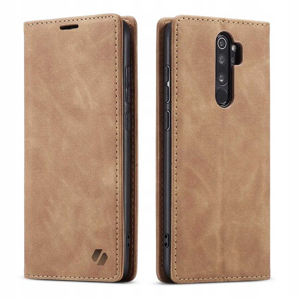 Spacecase Wallet Redmi Note 8 Pro Light Brown zdjęcie 7