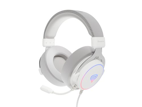 Słuchawki Genesis NEON 764 RGB białe na Arena.pl