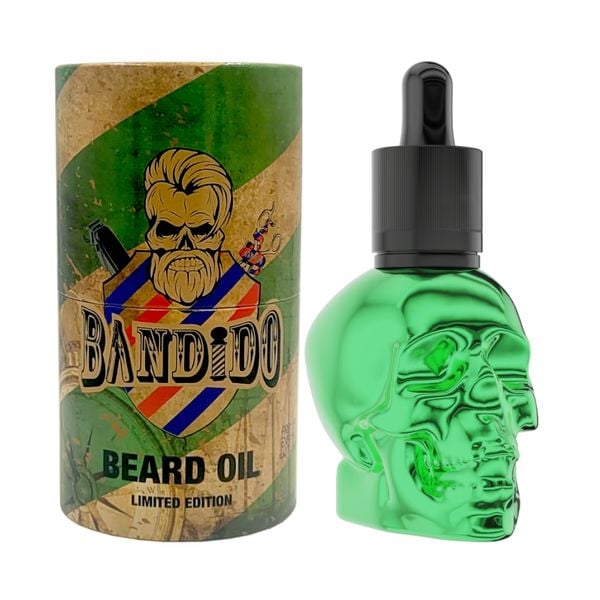 Bandido Beard Oil Green - Olejek do brody, 40ml zdjęcie 1