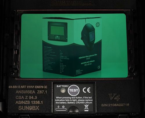 Przyłbica automatyczna MASKA samościemniająca SHERMAN V4 DO SPAWANIA MIG na Arena.pl