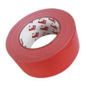 TAŚMA 3160 50mm/50m CZERWONA, TKANINOWA POWLEKANA, SCAPA