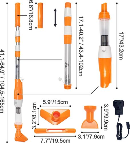UŻYWANE Odkurzacz basenowy 3w1 PoolyPoly 1814 bezprzewodowy ręczny na Arena.pl