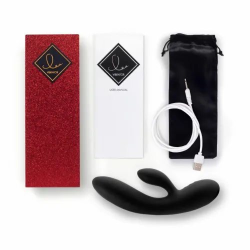 Wibrator - FeelzToys Lea Black (Glitter) na Arena.pl