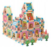 DUŻY ZESTAW Klocki konstrukcyjne budowanie dom