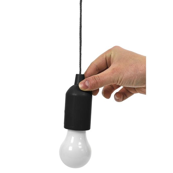 Lampa wisząca żarówka szara zdjęcie 3