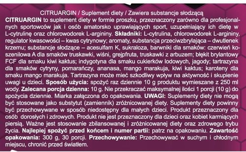 Real Pharm CitruArgin CYTRULINA AAKG 300g na Arena.pl