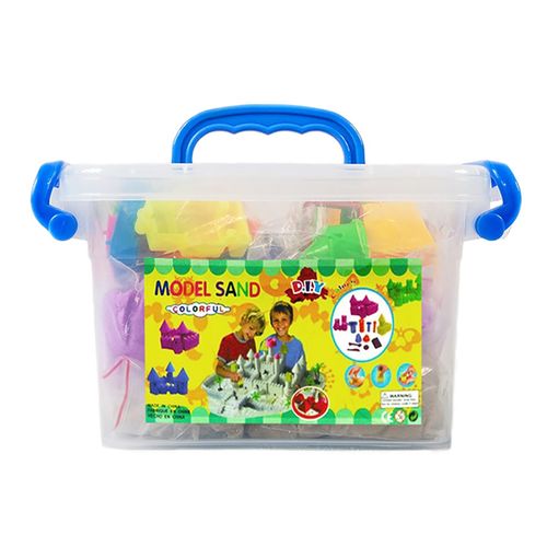 Piaskownica + Piasek Kinetyczny 3Kg + Foremki na Arena.pl