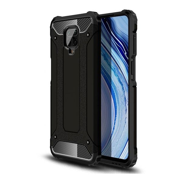 Futerał ARMOR do XIAOMI Redmi Note 9S / 9 Pro czarny zdjęcie 1