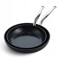 GreenPan zestaw komplet 2 patelni 24cm 28cm patelnia nieprzywierająca