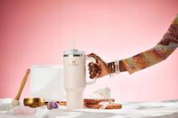 Kubek termiczny Stanley Quencher H2.0 1180ml różowy + słomka