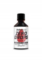 BioTech USA Zero Drops 50 ml o smaku truskawkowym