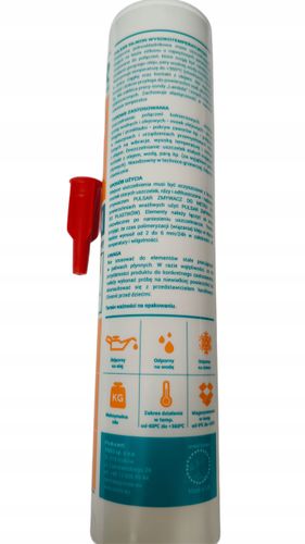 SILIKON CZERWONY WYSOKOTEMPERATUROWY PULSAR +360°C 300 ml na Arena.pl