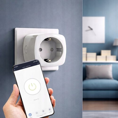 Inteligentne Gniazdo Sieciowe WiFi Smart Dom Watomierz Programator Timer na Arena.pl