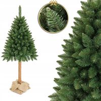 CHOINKA SZTUCZNA SOSNA NATURALNA WYCINANA NA PNIU PVC 180 cm