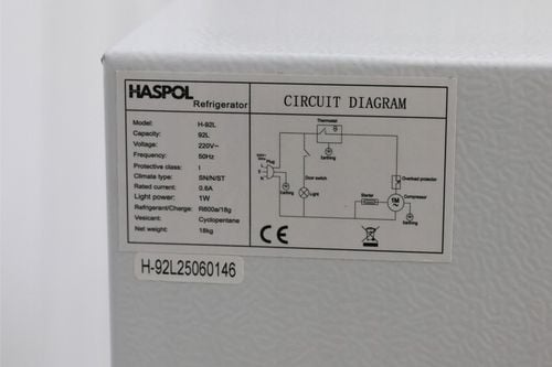 Lodówka jednodrzwiowa z zamrażarka do -20°C, lodówka 92L do domu, na Arena.pl