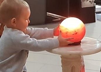 Lampa solna kula z podstawką LATKOWSKI na Arena.pl